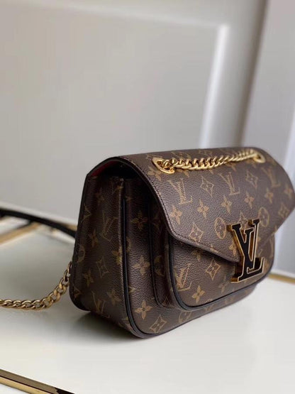 LV PASSY HAND BAG 22CM MONOGRAM CANVAS