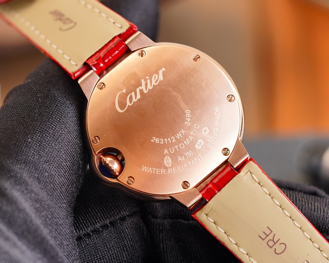 BALLON BLEU 33MM AUTOMATIC ROSE GOLD DIAL
