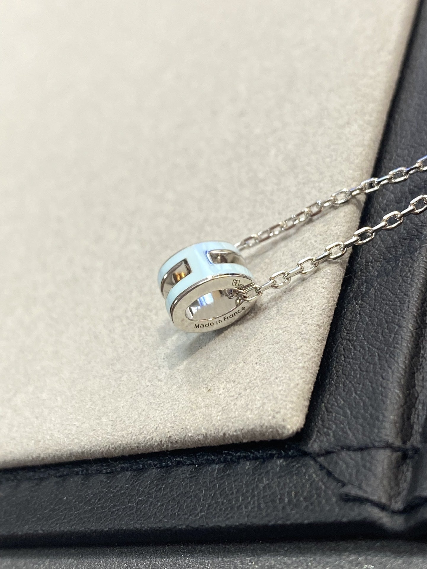 NECKLACE POP H LIGHT BLUE