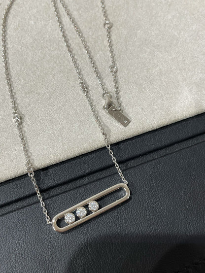 MOVE 3 DIAMOND NECKLACE