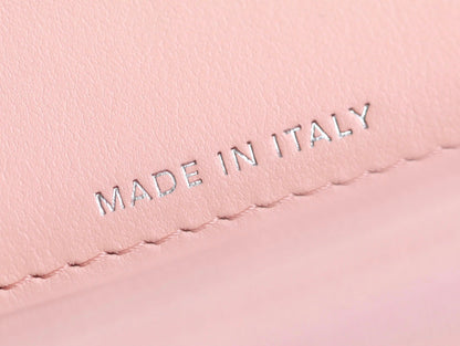 CC WOC 18.5 PINK LAMBSKIN SILVER HARDWARE