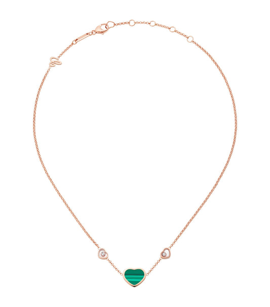 HAPPY HEART NECKLACE 3 MOTIFS