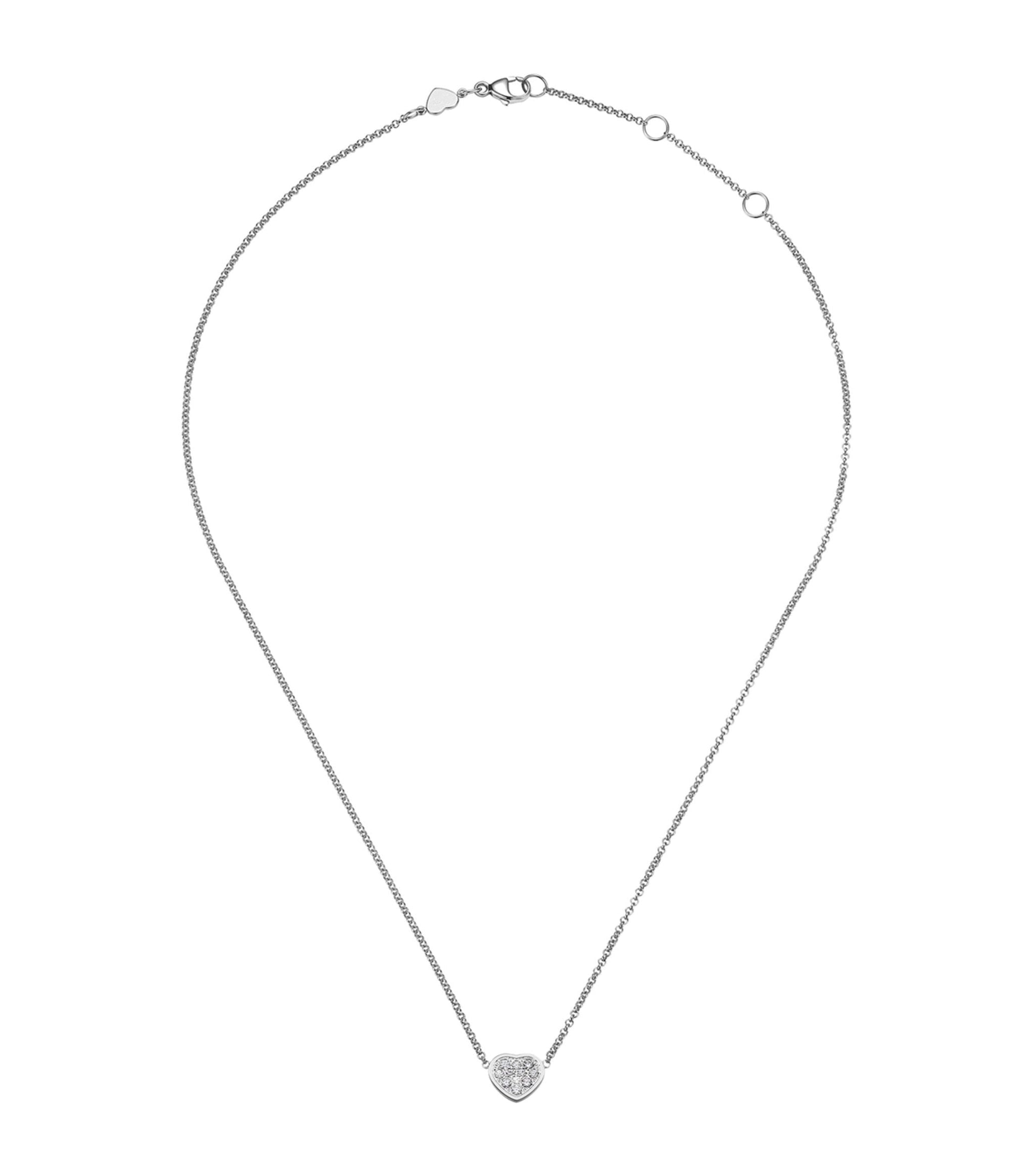 HEART PEDANT DIAMOND NECKLACE