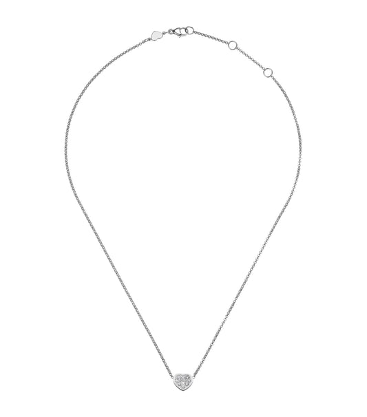 HEART PEDANT DIAMOND NECKLACE