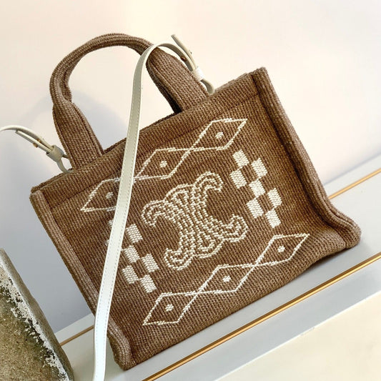 TRIPHOME 26 FABRIC BROWN WHITE
