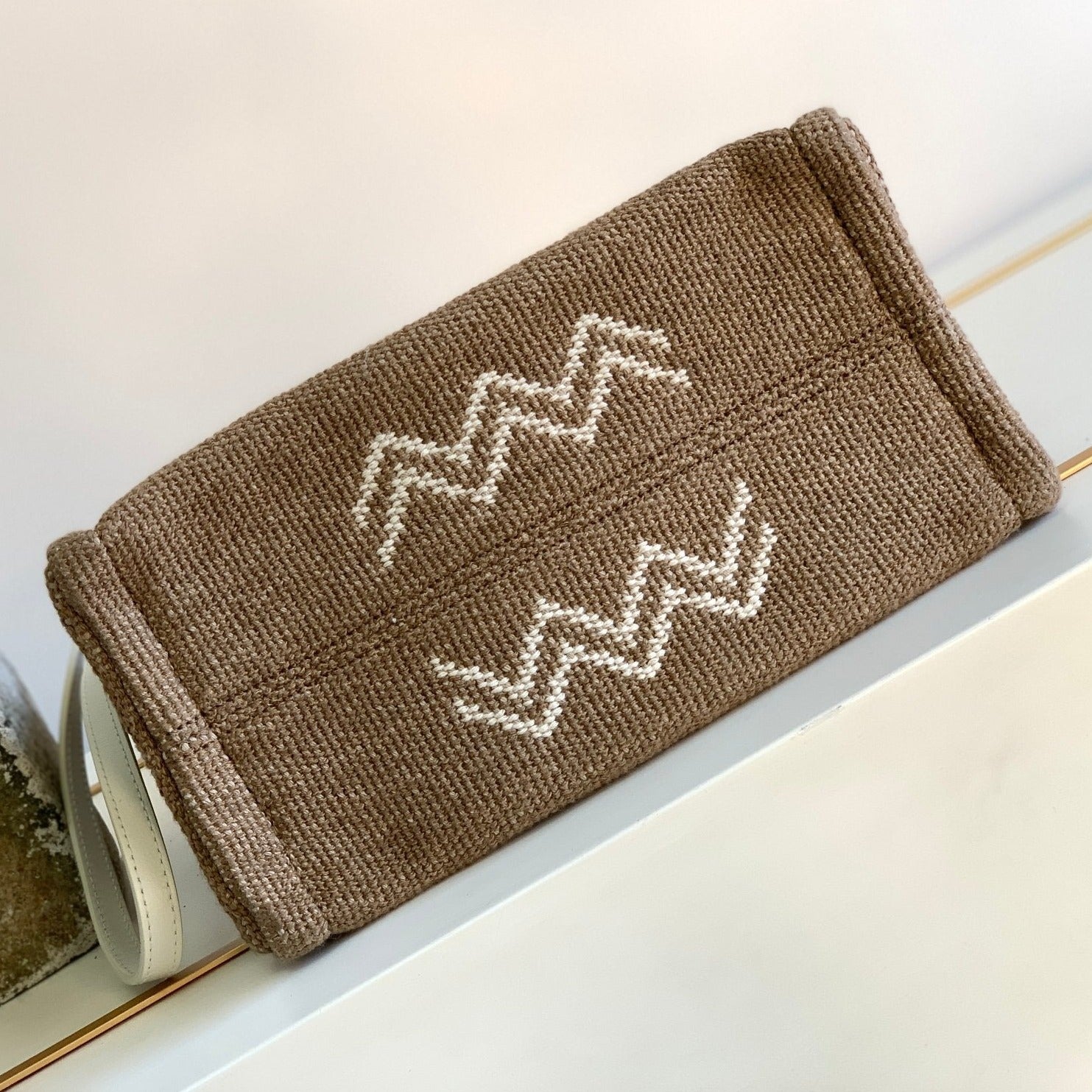 TRIOMPHE 26 FABRIC BROWN WHITE