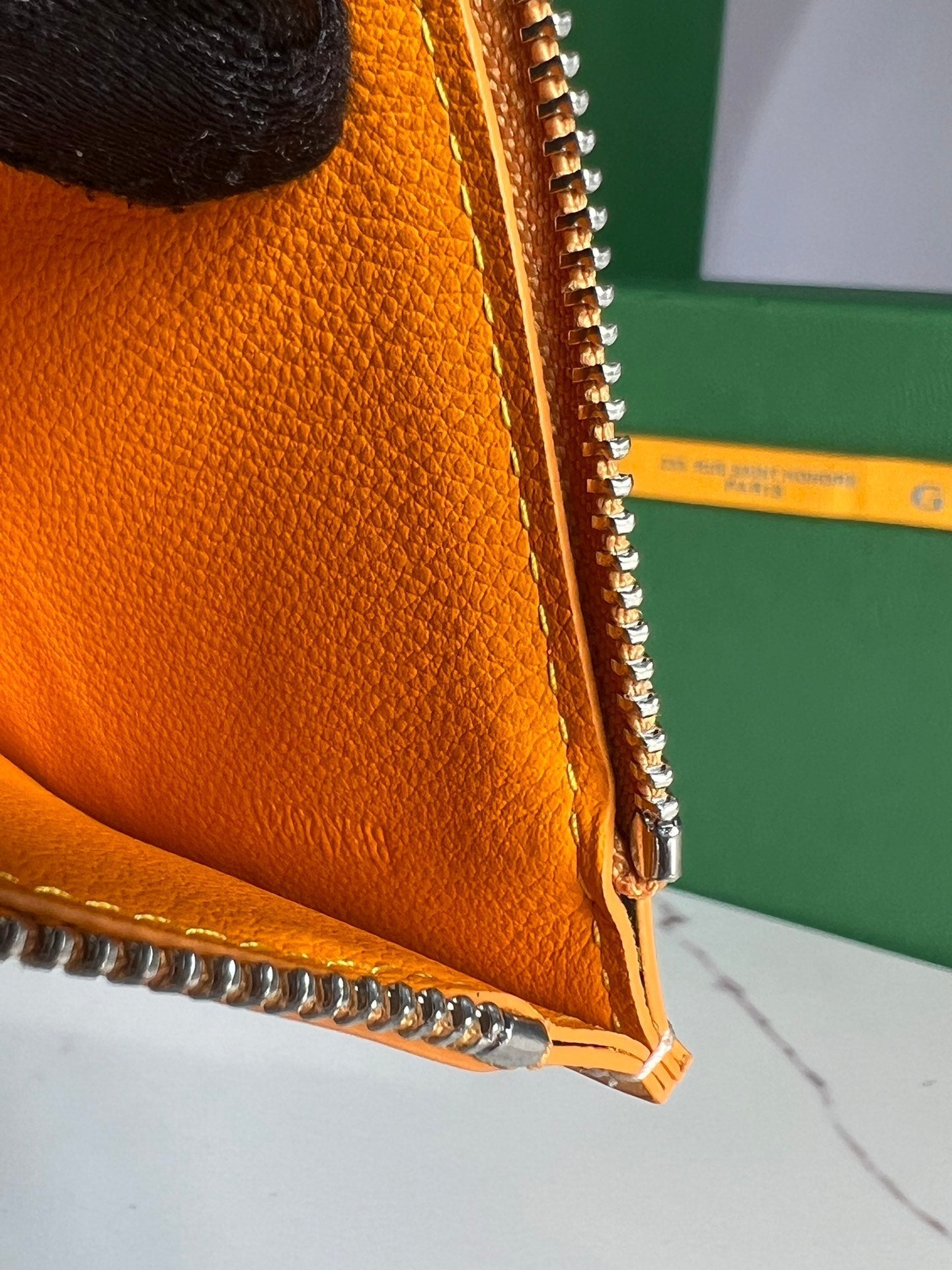 INSERT LOUISE 21 IN YELLOW GOYARDINE CANVAS
