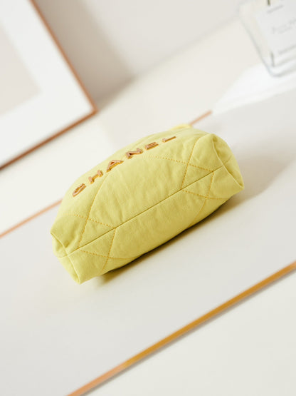 CC CLASSIC MINI 20 BAG IN YELLOW CORN CANVAS