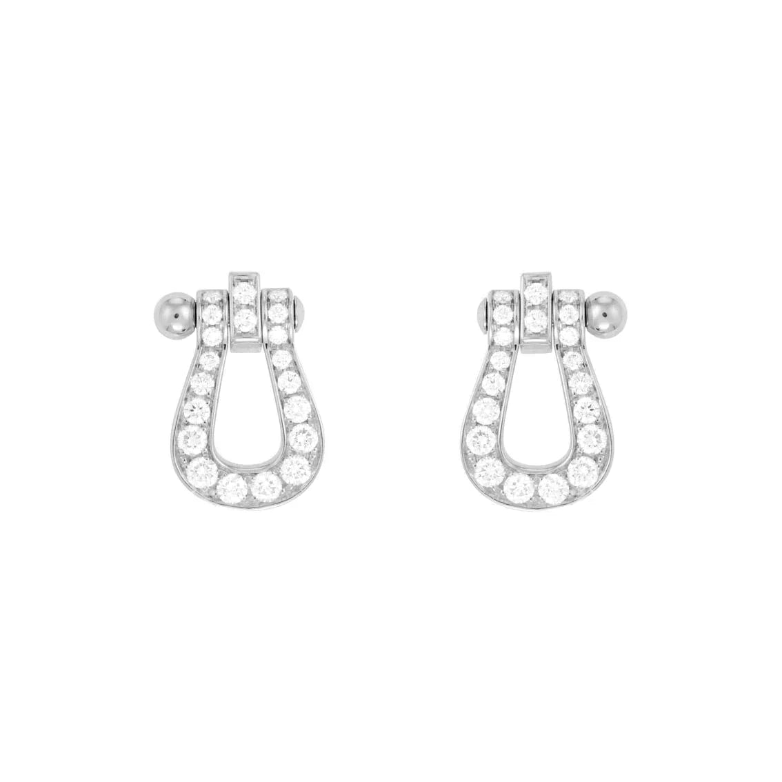 FORCE 10 FULL DIAMOND STUD EARRINGS MINI MODEL