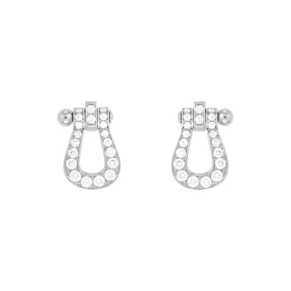 FORCE 10 FULL DIAMOND STUD EARRINGS MINI MODEL