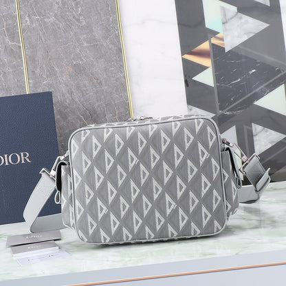 CD Diamond Messenger Bag