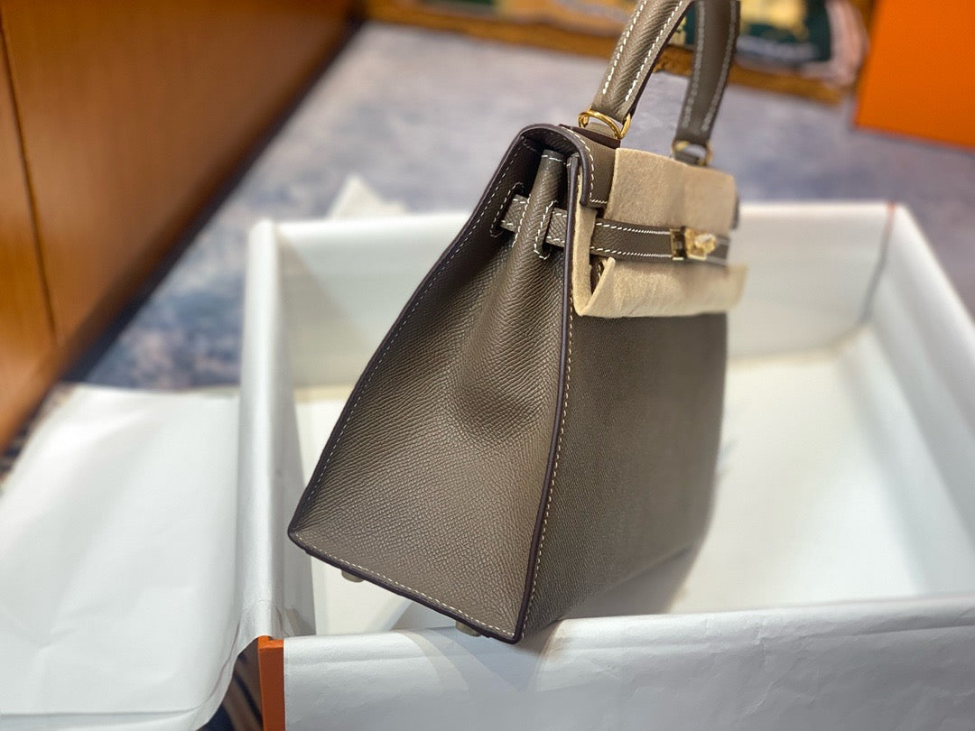 HERM Kelly 25cm, Etoupe, Epsom