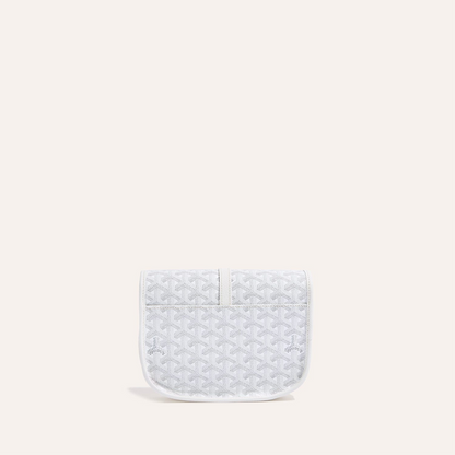 BELVEDERE MM BAG 28CM WHITE CANVAS