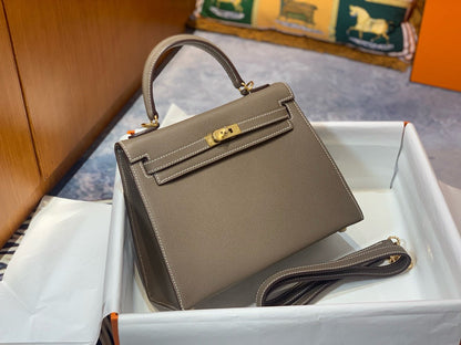 HERM Kelly 25cm, Etoupe, Epsom