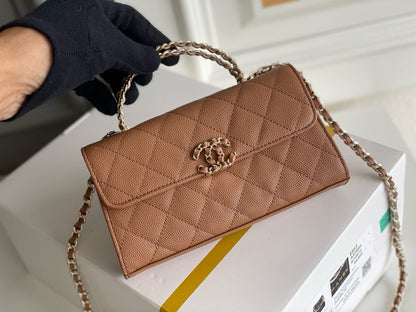 CHA 23P Kelly Handle Bag