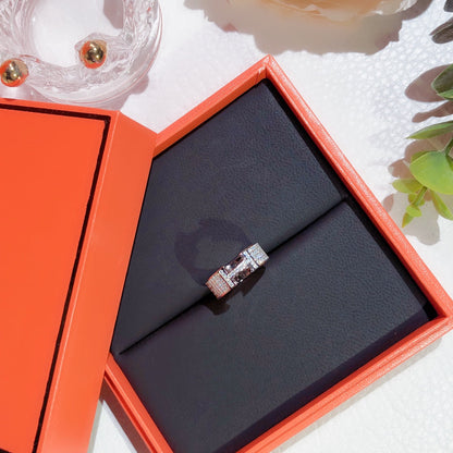 H RING FULL DIAMOND