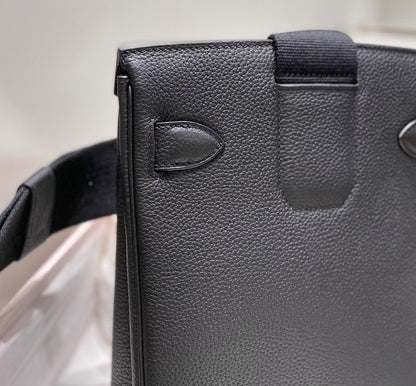 Hermes Hac a Dos PM Caban Yellow Interior
