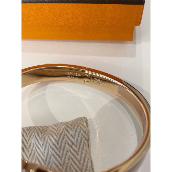 HERM Yellow Mini Clic Chaine d'Ancre Bracelet