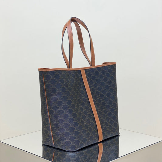 CEL Triomphe Canvas Shopping Tote