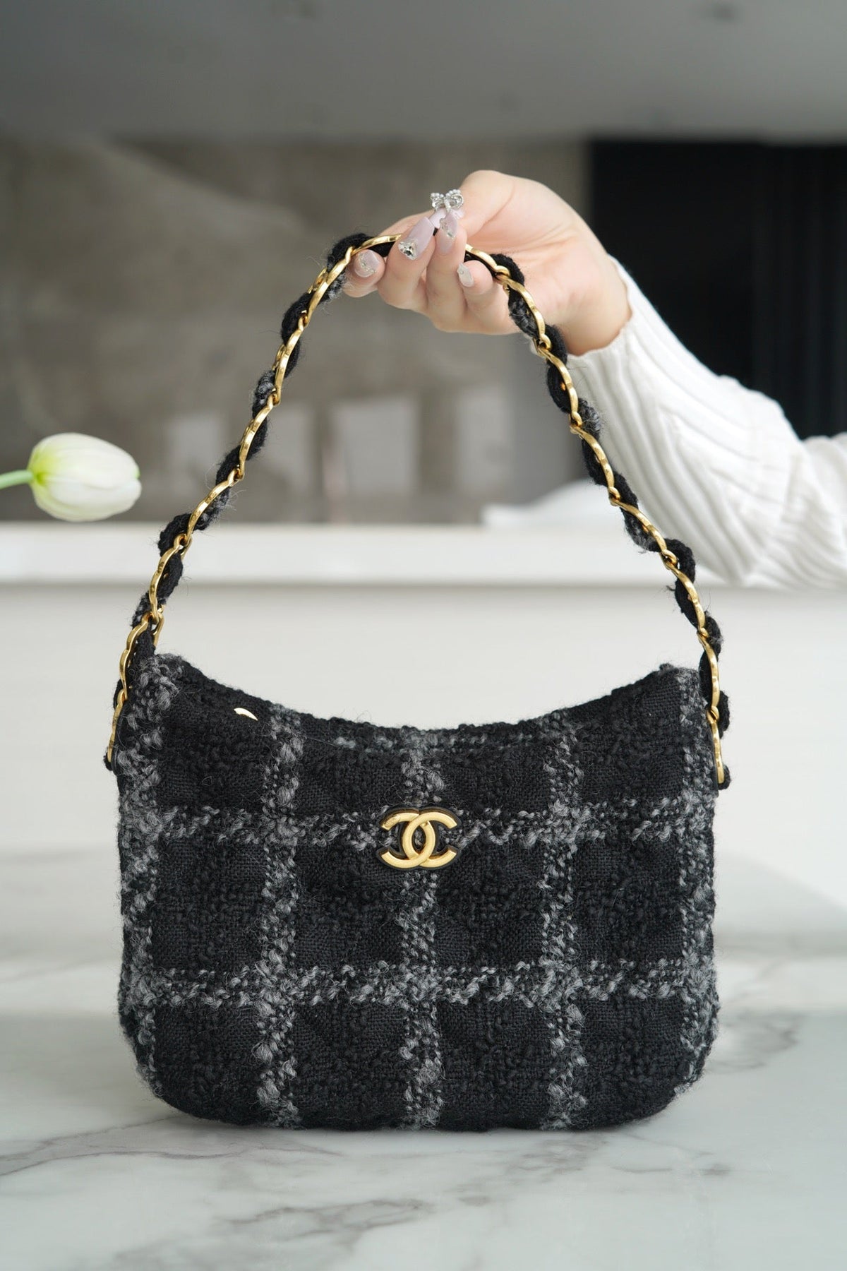 CHA 22K Hobo Bag