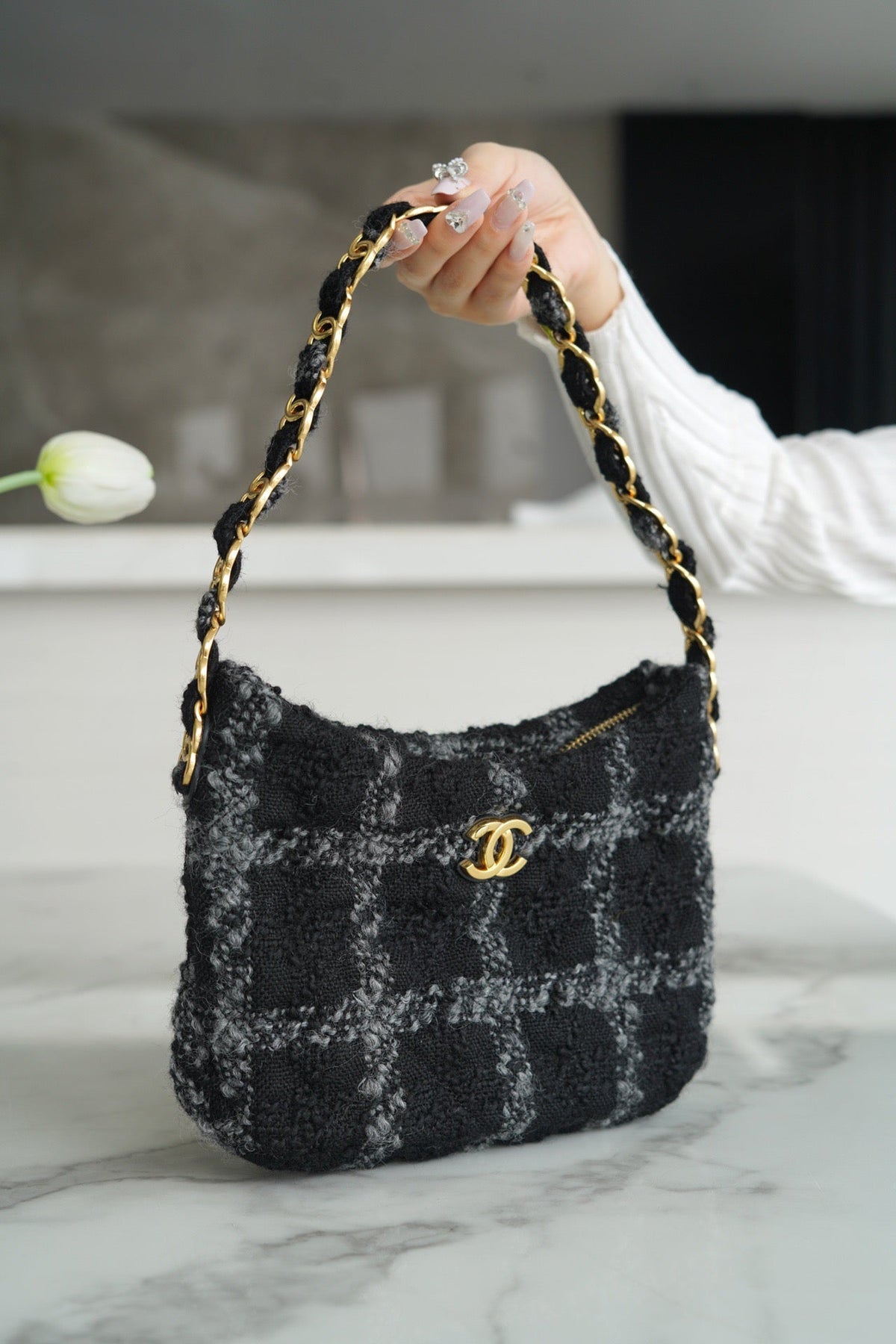 CHA 22K Hobo Bag