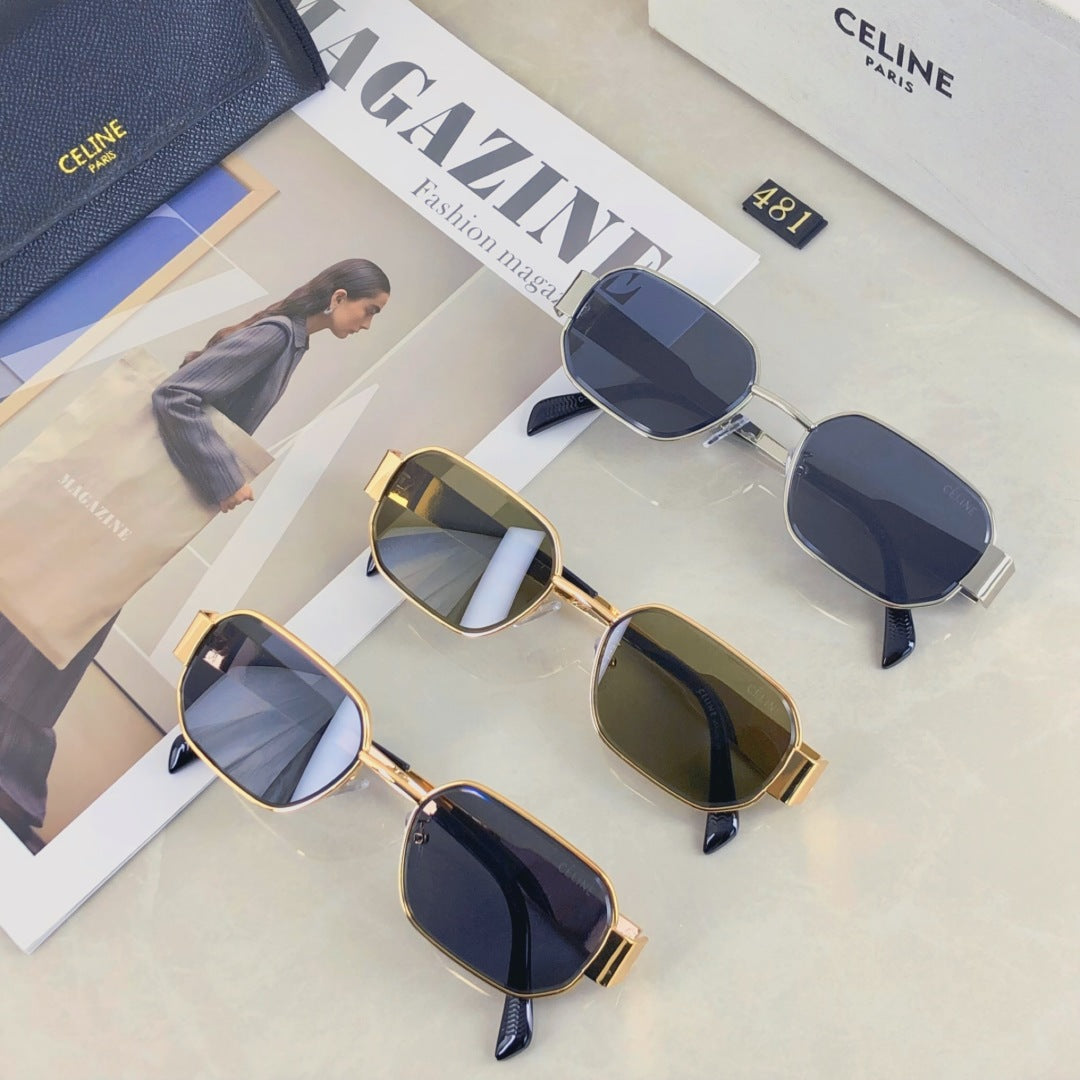 TRIOMPHE SUNGLASS 501780 IN METAL