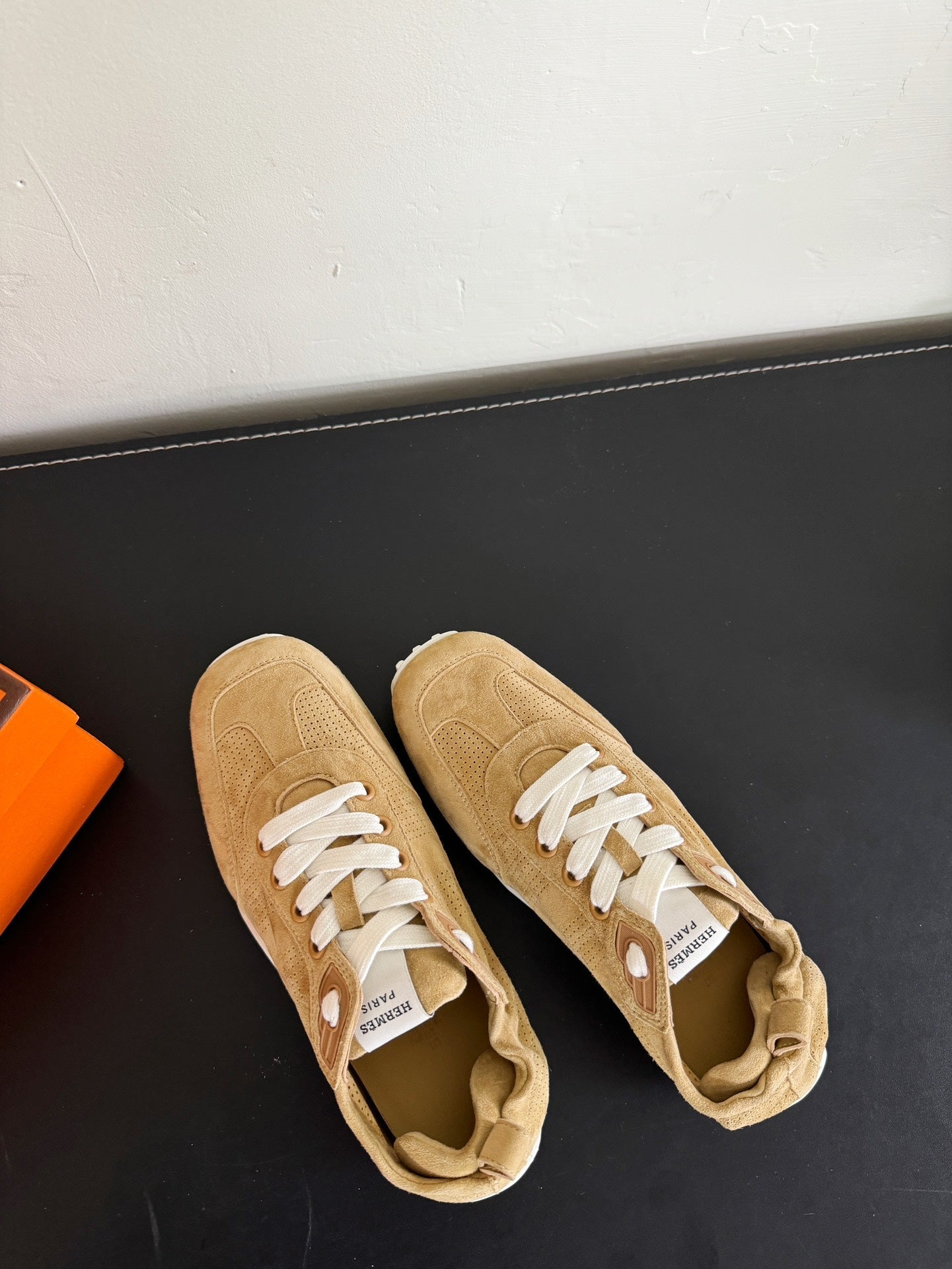 SKATEBOARD SHOES COPPER COLOR SUEDE