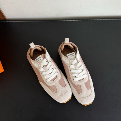 SKATEBOARD SHOES PASTEL PINK SUEDE