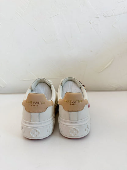 TIME OUT SNEAKER IN WHITE CALFSKIN