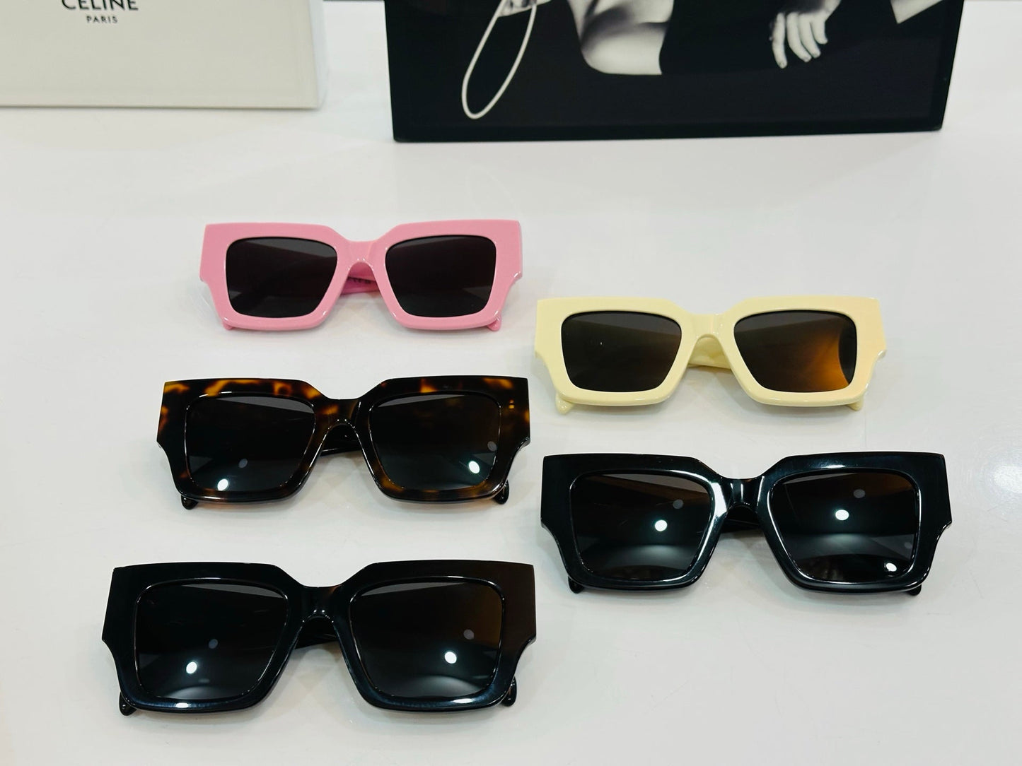 TRIOMPHE SUNGLASSES CL40499 IN ACETATE