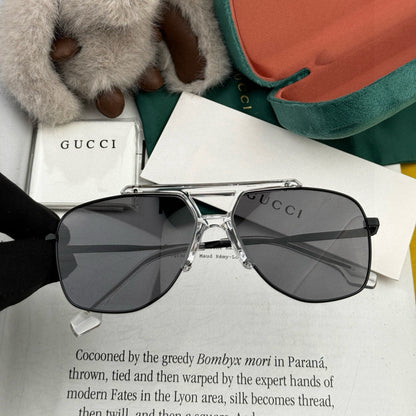LOW NOSE BRIDGE FIT SUNGLASSES G9314 IN METAL AND ACETATE