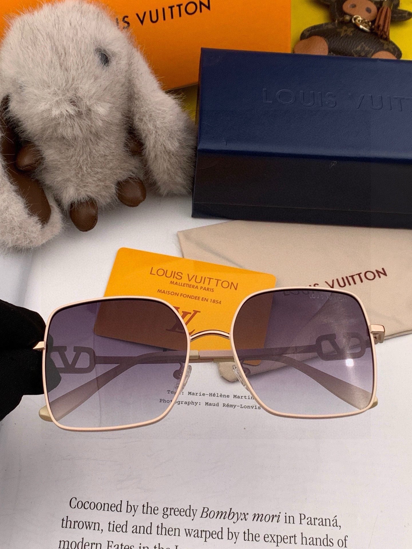 SQUARE SUNGLASSES L6375 IN METAL