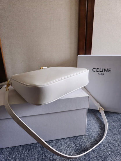 SMALL CAMILLE 16 SOFT BAG 24 IN RICE CALFSKIN
