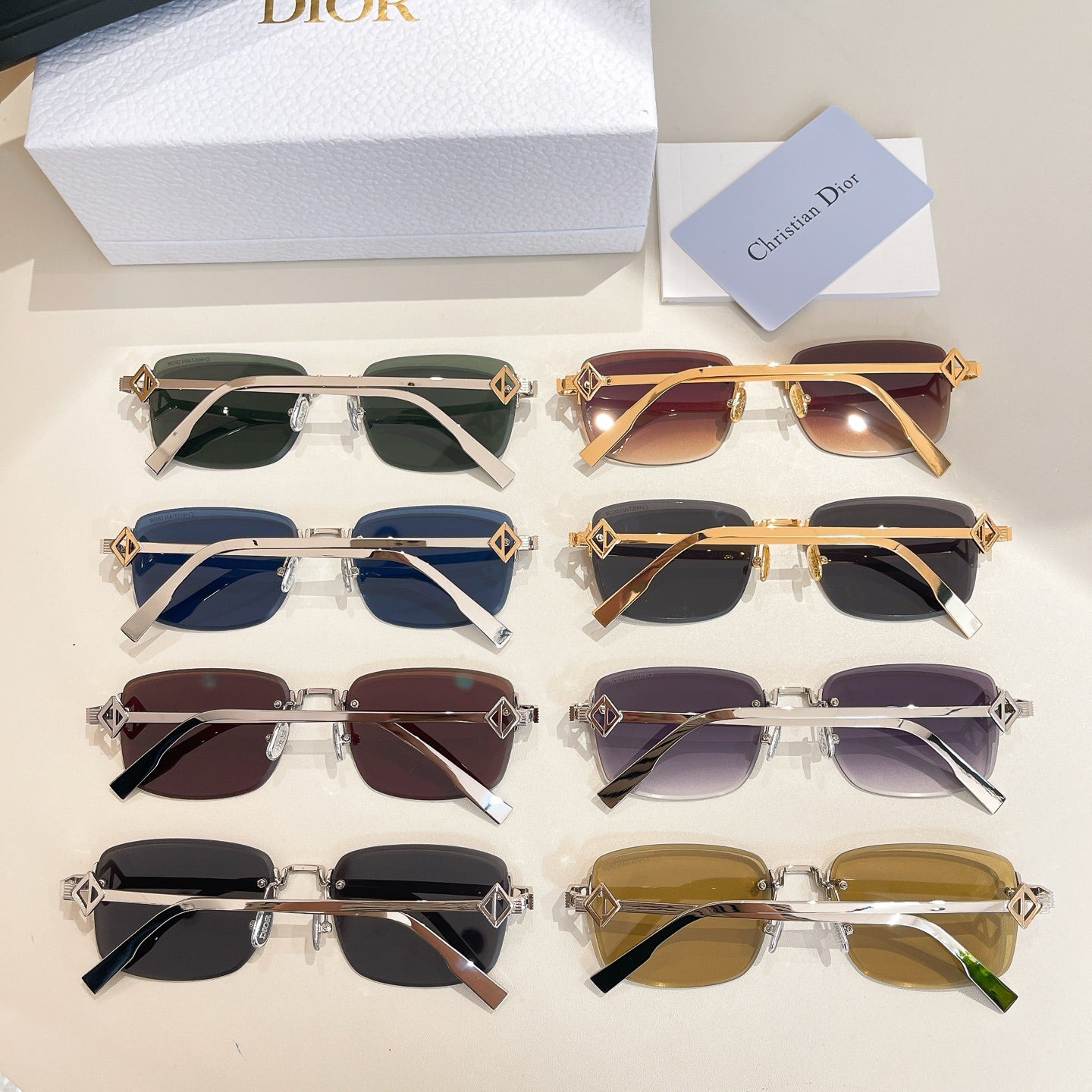 MONTAIGNE SUNGLASS CD DIAMOND S11U IN METAL