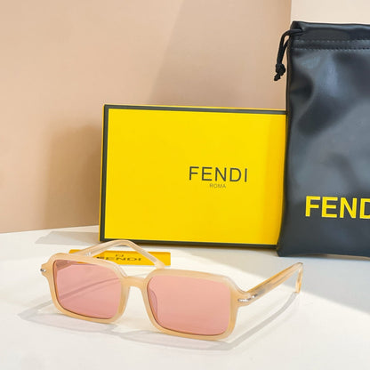 SELLERIA RECTANGULAR FRAME SUNGLASSES FE40174 IN ACETATE