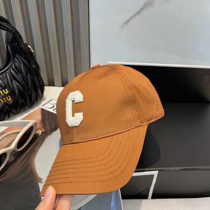 BASEBALL CAP MODEL650751 IN BURNT ORANGE COTTON