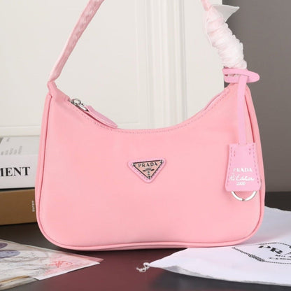 HOBO RE-EDITION BAG 22 IN BABY PINK RE-NYLON