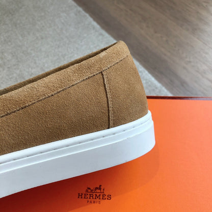 GAME SLIP-ON SNEAKER CARAMEL SUEDE