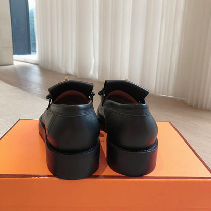 IMPACT LOAFER 25 BLACK CALFSKIN