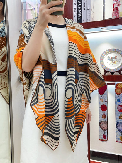 SCARF 140 CM COLORFUL 388173