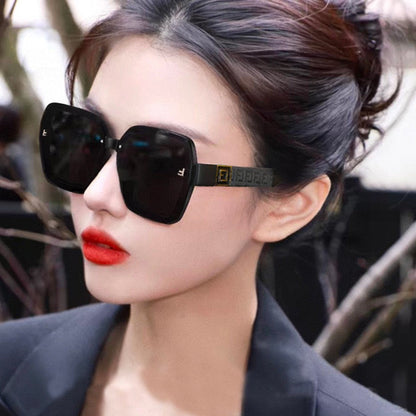 OVERSIZED FF DIAMONDS SQUARE FRAME SUNGLASSES 53041 IN ACETATE