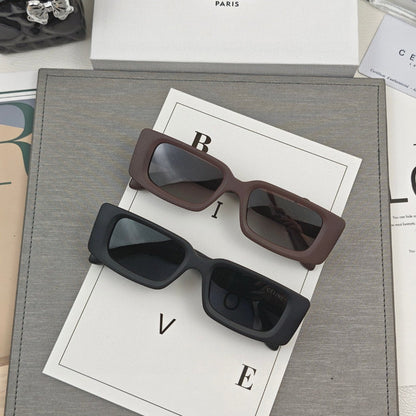 TRIOMPHE BOLD SQUARE SUNGLASSES 55148 IN ACETATE