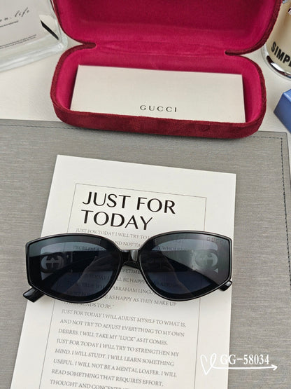GEOMETRIC FRAME SUNGLASSES 58034 IN ACETATE