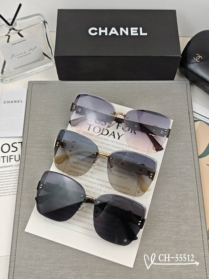 SQUARE SUNGLASSES 55512 IN ACETATE RESIN LENSES