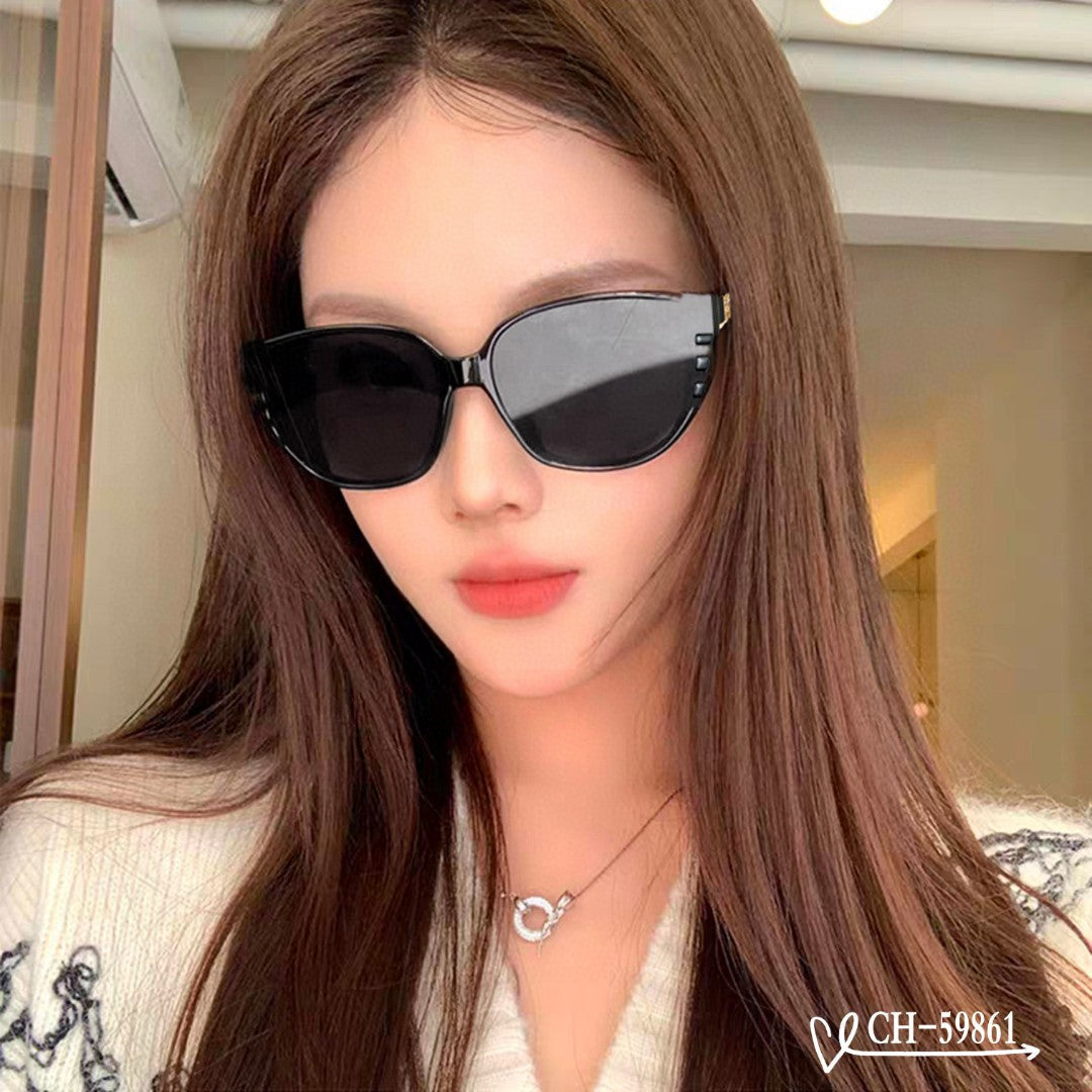 CAT EYE SUNGLASSES 59861 IN ACETATE