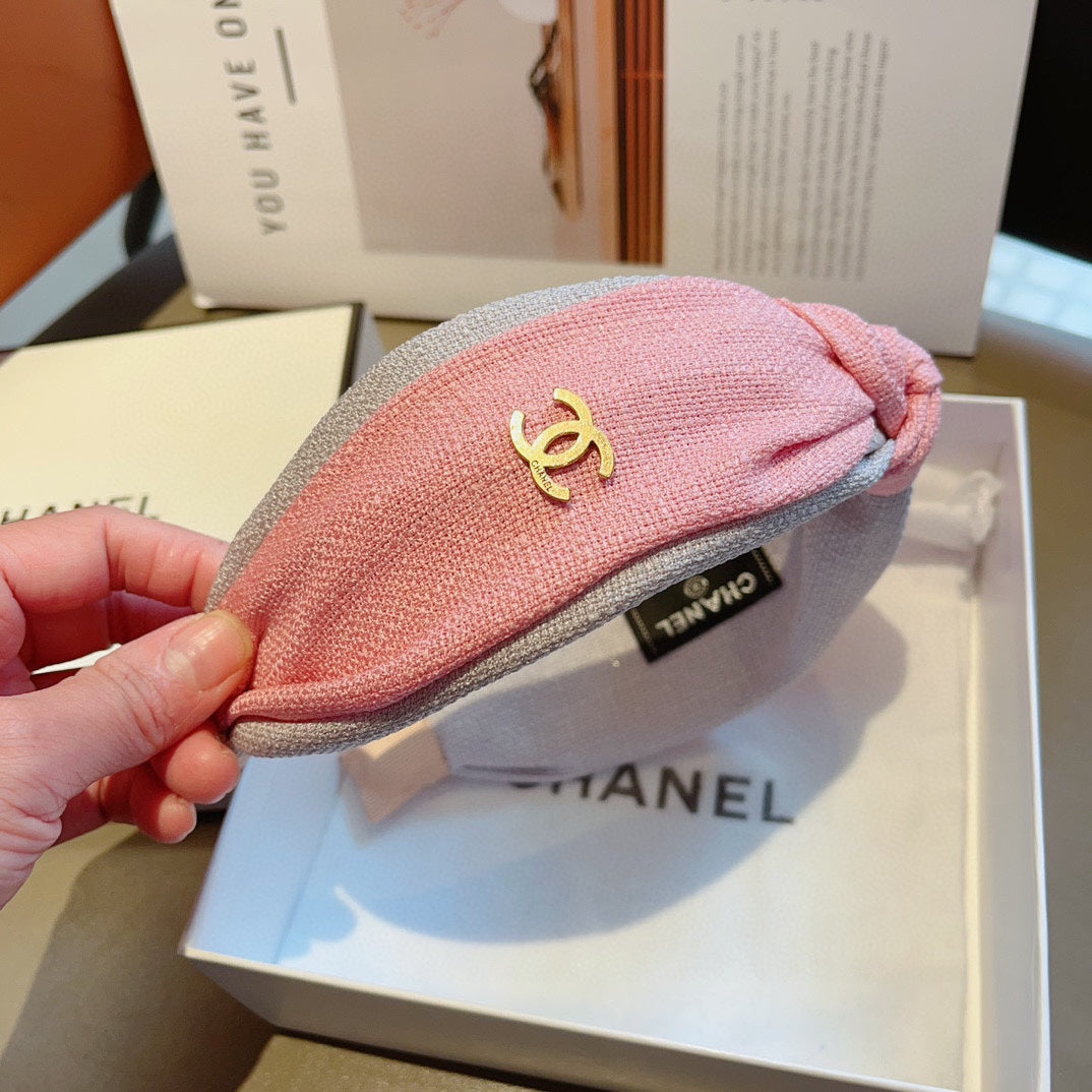 BLUSH PINK FABRIC HEADBAND 168554