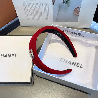 CHERRY RED VELVET HAIRBAND 414441