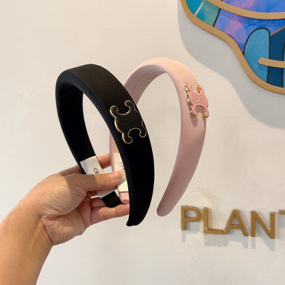 BLACK FABRIC HAIRBAND 427319