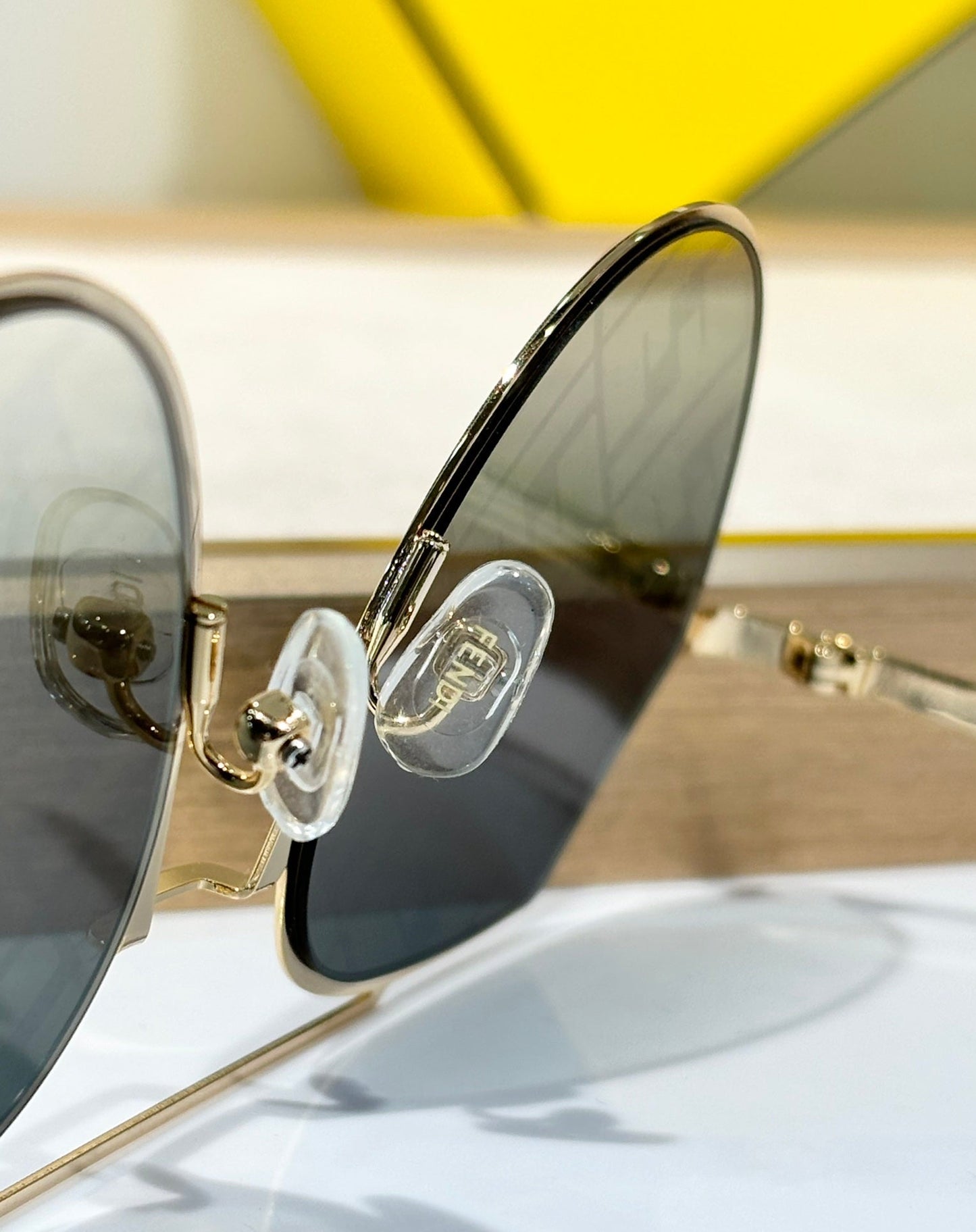 SKY AVIATOR FRAME SUNGLASSES FF0329 IN METAL