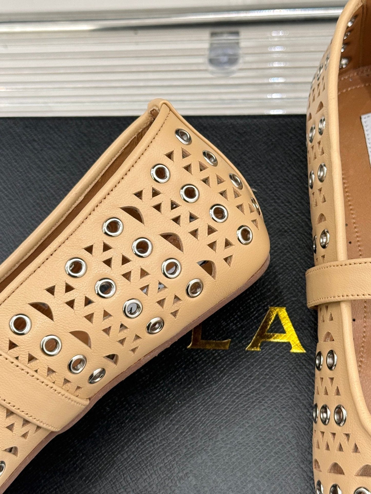 MARY JANE IN SEPIA TAN CALFSKIN